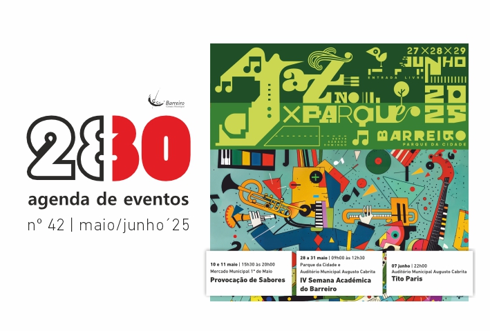 Capa da Agenda de Eventos 2830 de maio/junho de 2025