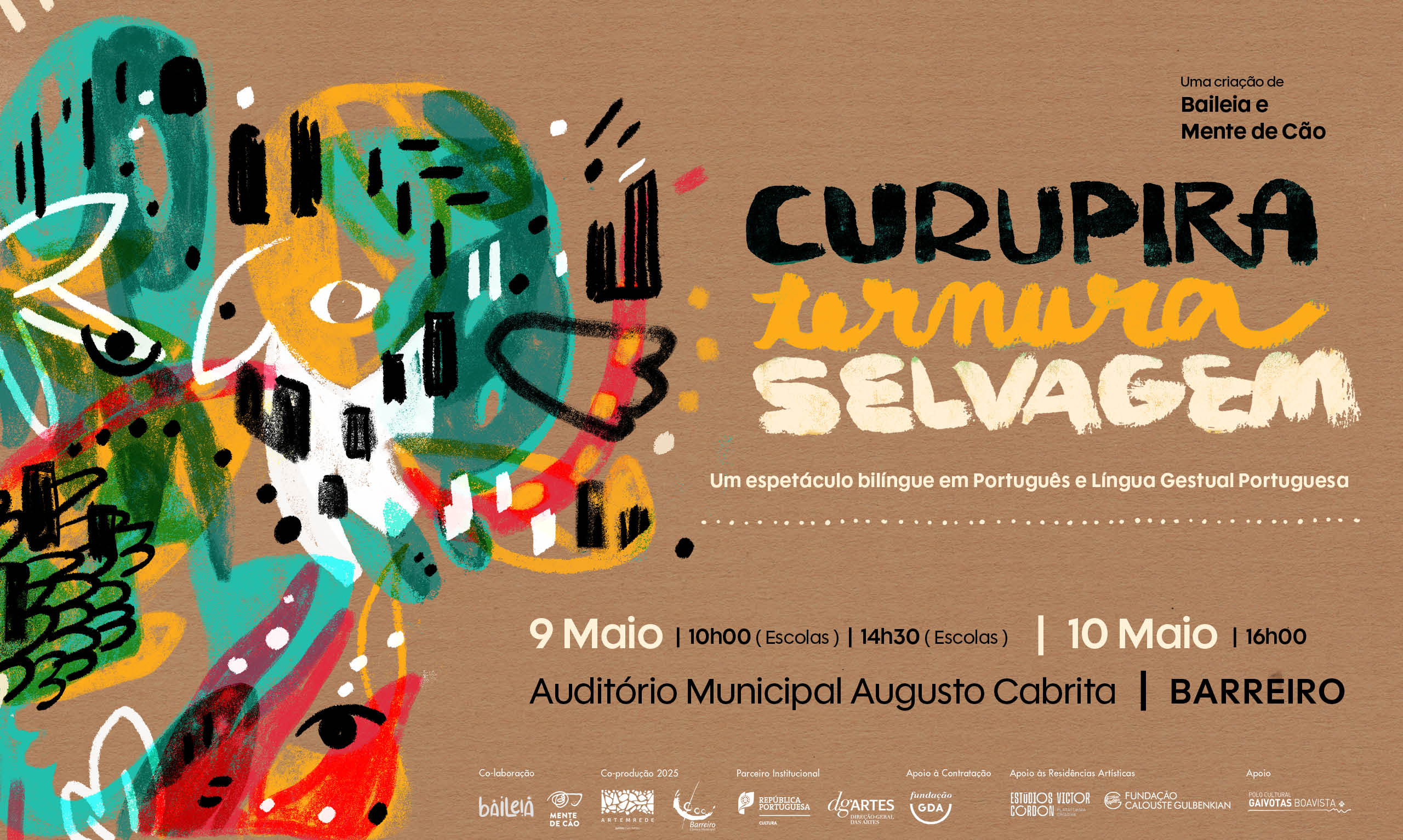 Cartaz do evento Curupira Ternura Selvagem
