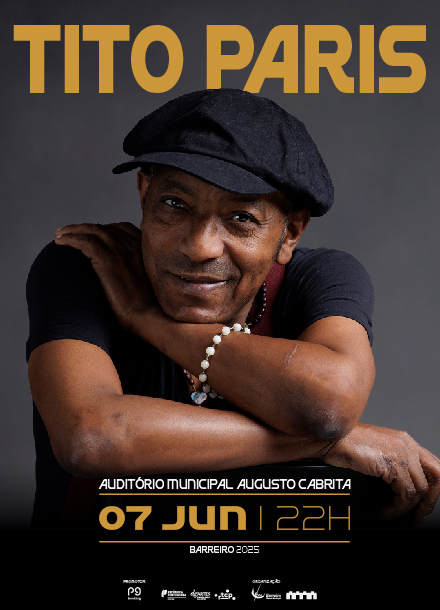 Imagem do Concerto de Tito Paris a 7 de junho de 2025 no Auditório Municipal Augusto Cabrita