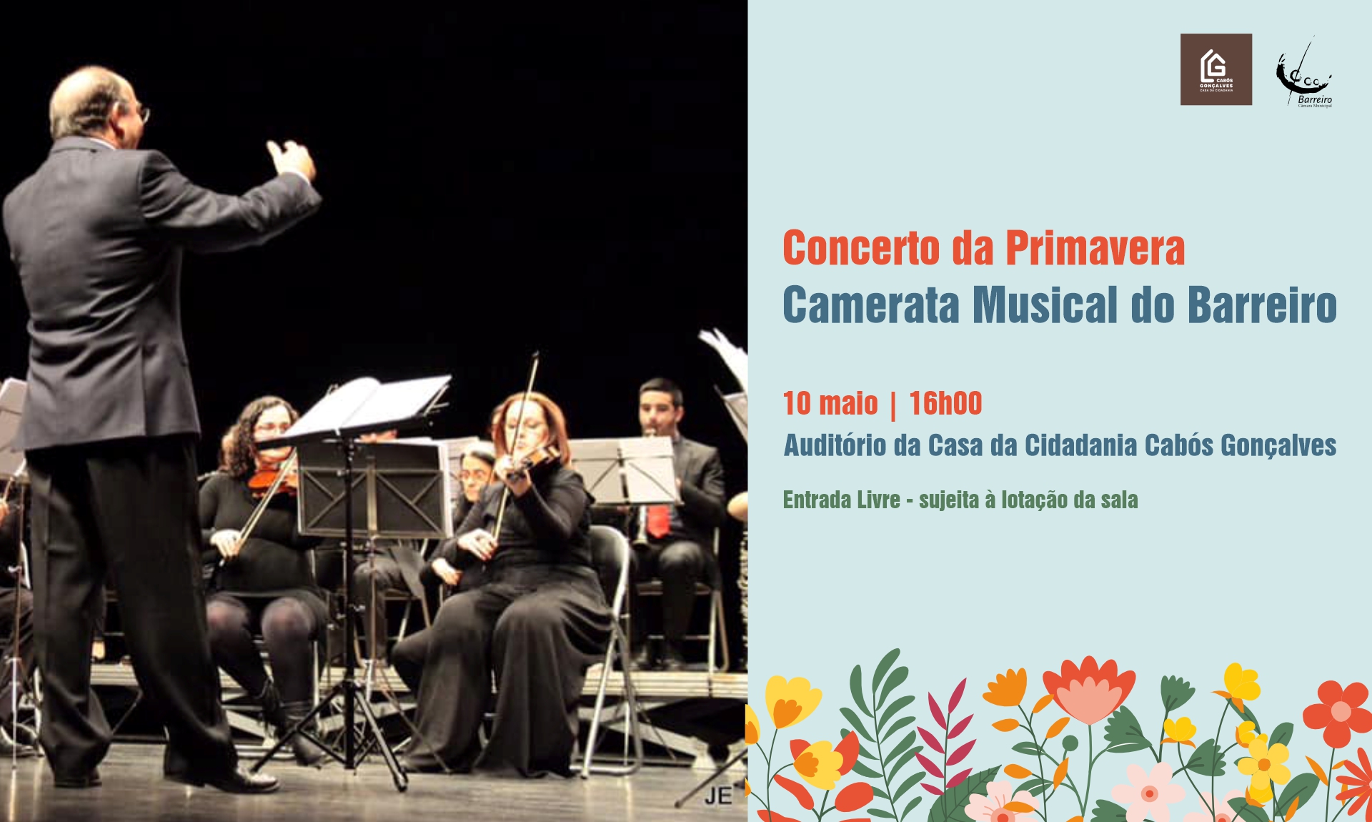 Cartaz da Camerata Musical do Barreiro – 