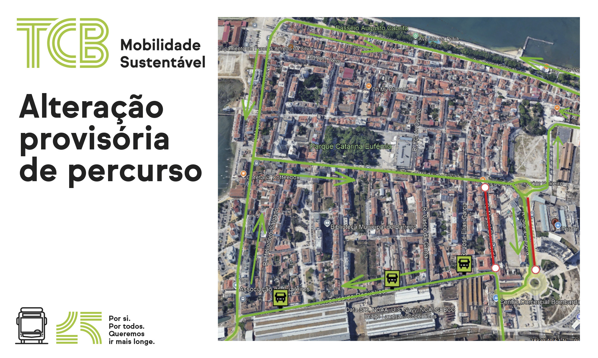 TCB | Rua Stara Zagora (junto ao Forum Barreiro)