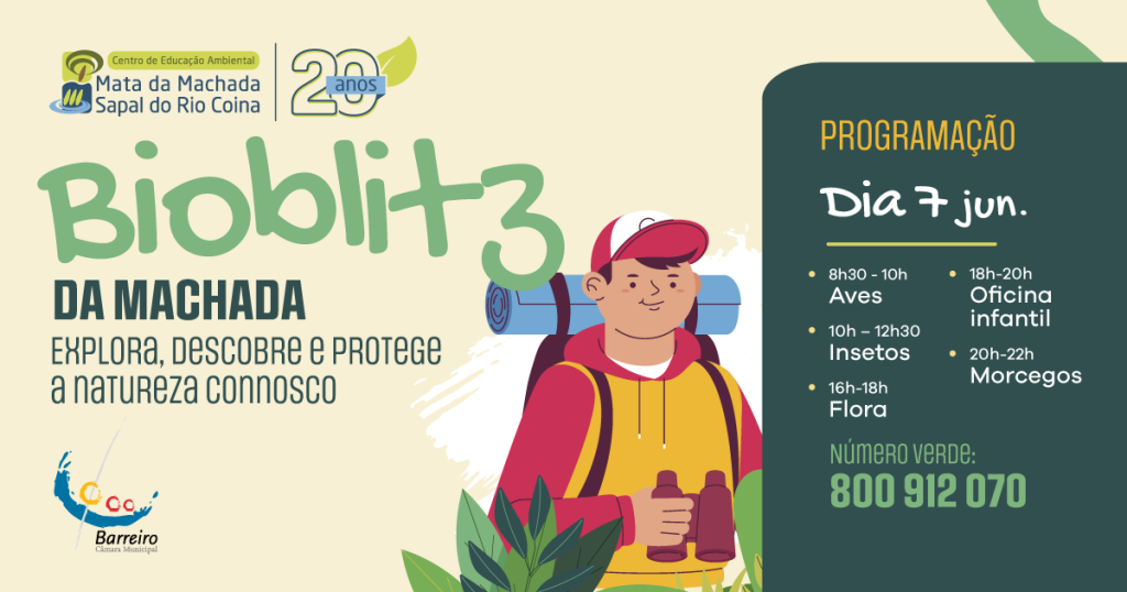 Imagem do Bioblitz da Machada 2025