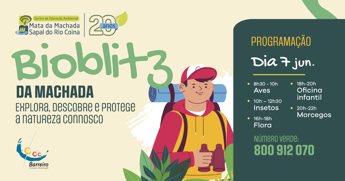 Imagem do Bioblitz da Machada 2025