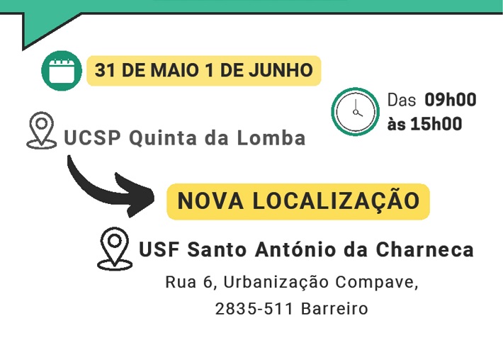 Imagem da Alteração do Atendimento Complementar | 31 maio/1 junho 2025 | Quinta Lomba/Santo António