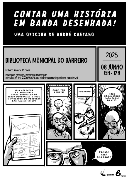 Imagem do Contar Historias em Banda Desenhada, de André Caetano