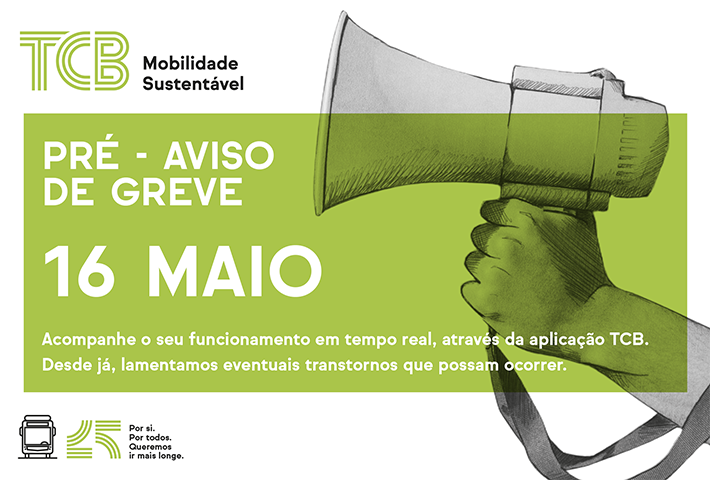 tcb pré-aviso de greve