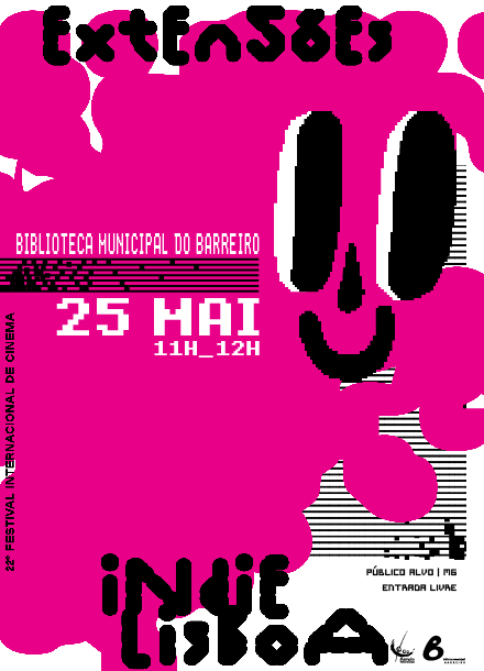 Cartaz IndieJúnior 2025 | Festival Cinema IndieLisboa | 25 maio | Biblioteca Municipal do Barreiro