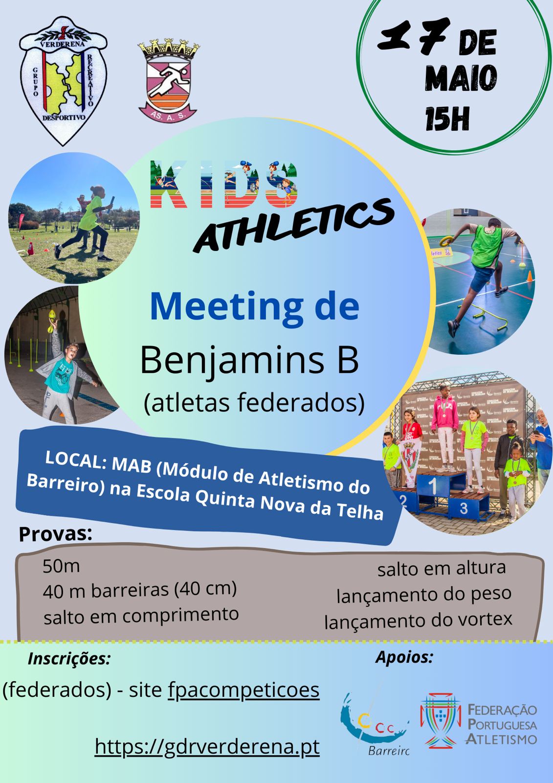 Cartaz de Kids Athletics