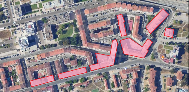 Obra na zona da santinha