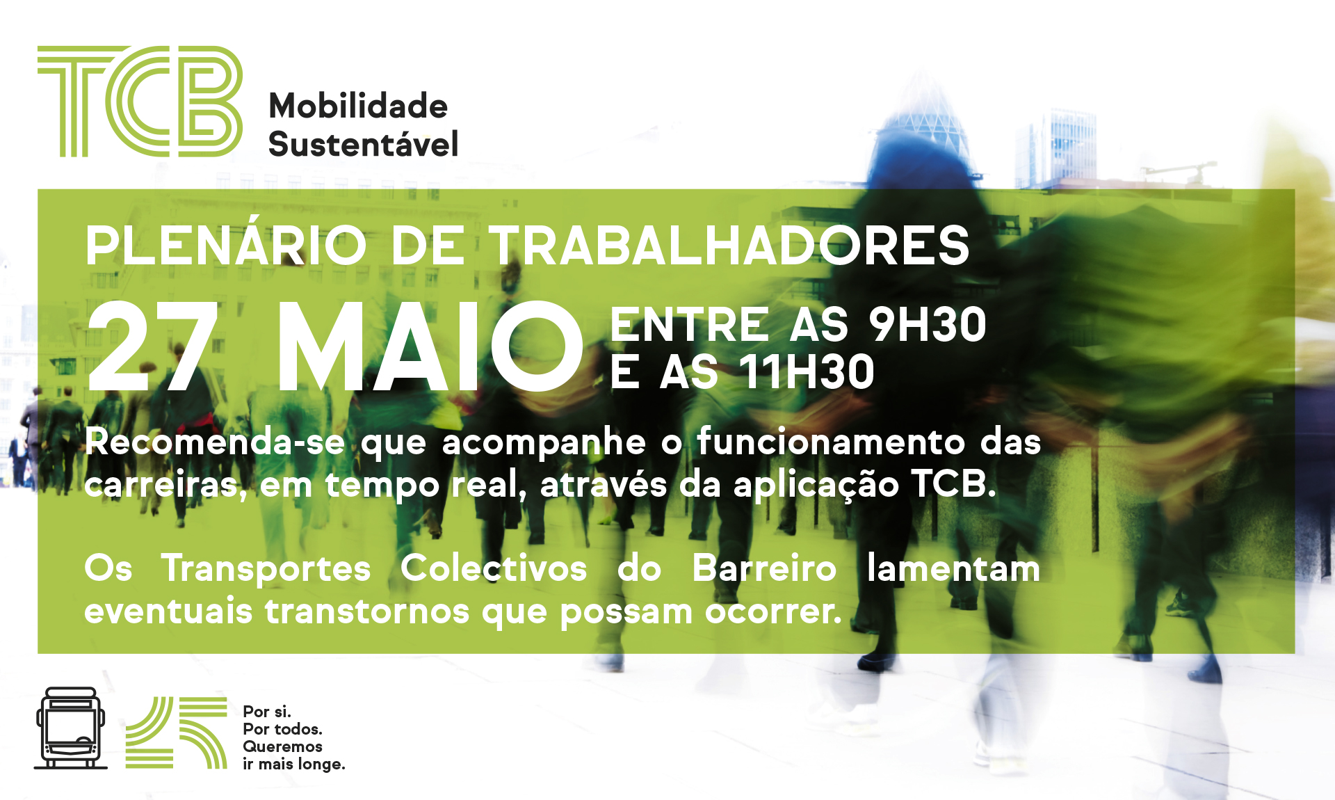 Imagem do Plenário de trabalhadores dos TCB, terça-feira, 27 de maio, entre as 9h30 e as 11h30