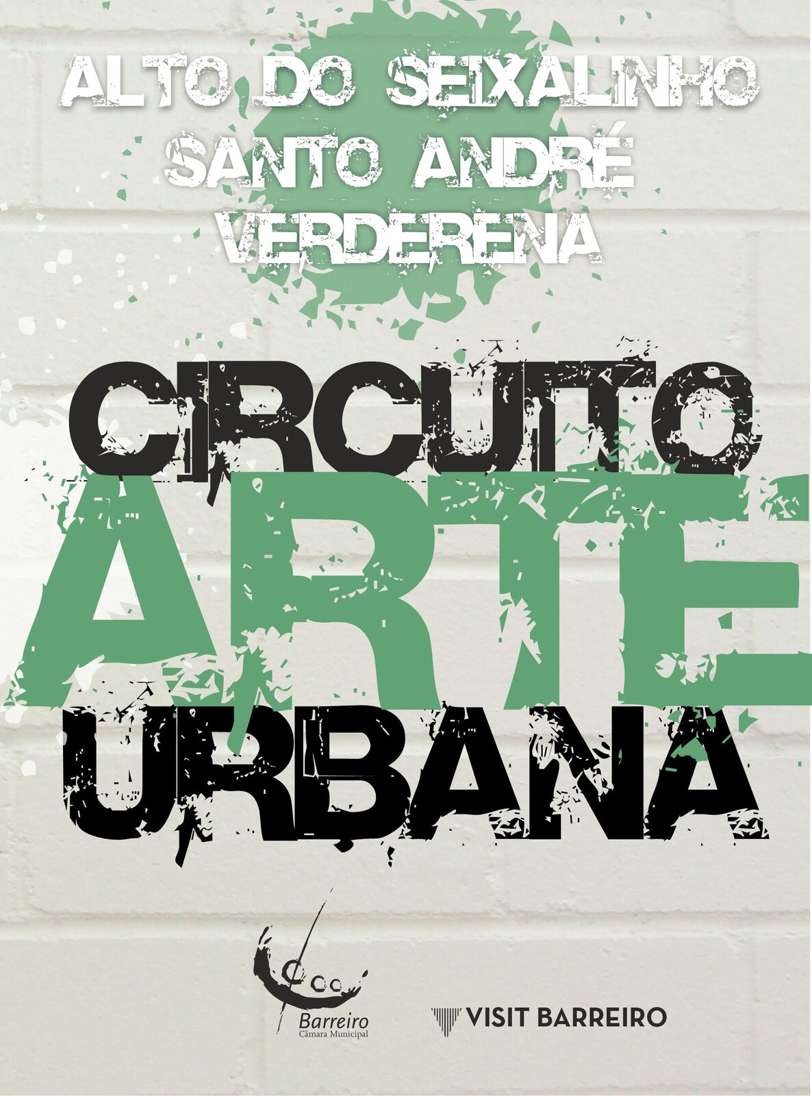 Cartaz do Circuito de Arte Urbana