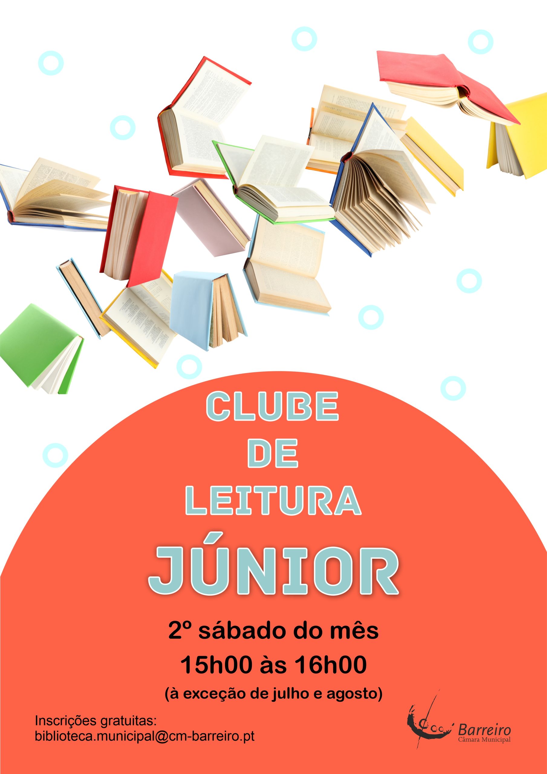 Cartaz do Clube de Leitura Júnior
