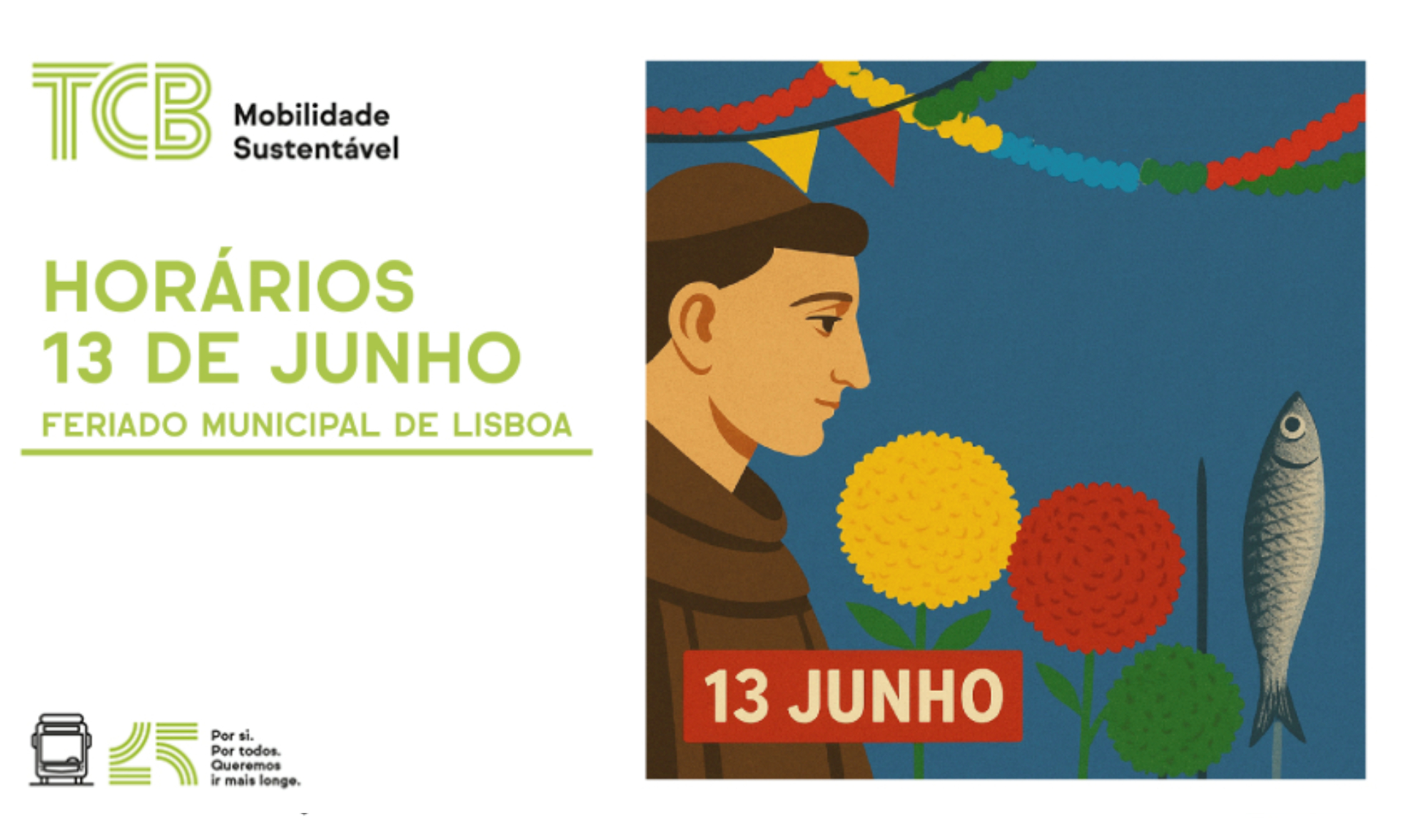 TCB | Horários 13 de junho | Feriado Municipal de Lisboa - Portal ...
