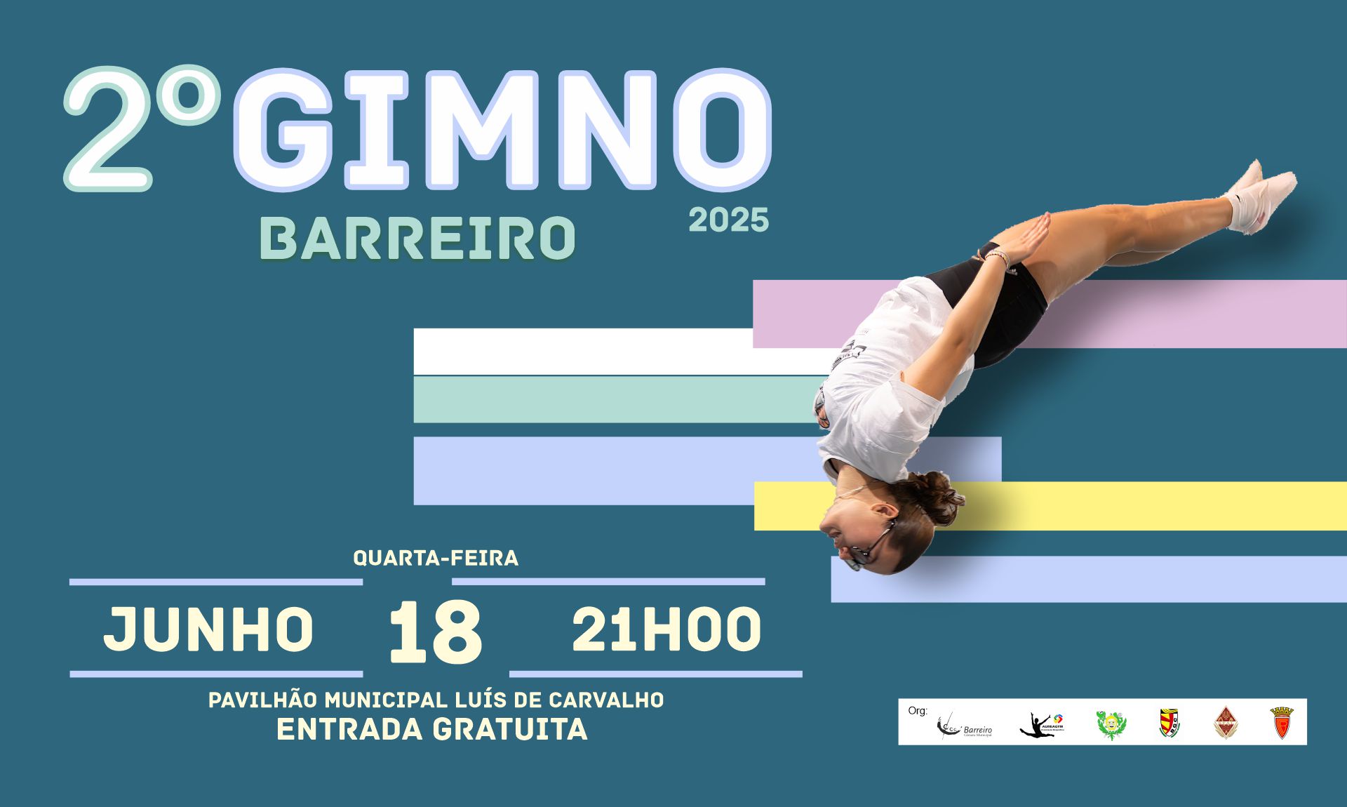 Cartaz do II Gimno Barreiro 2025