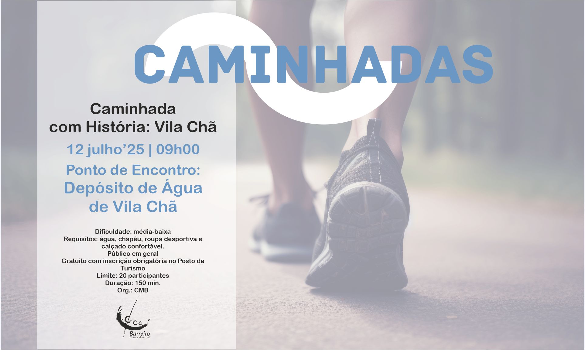 caminhada com história: Vila Chã