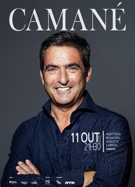 Camané | Concerto | 11 de outubro de 2025 | Auditório Municipal Augusto Cabrita (AMAC)