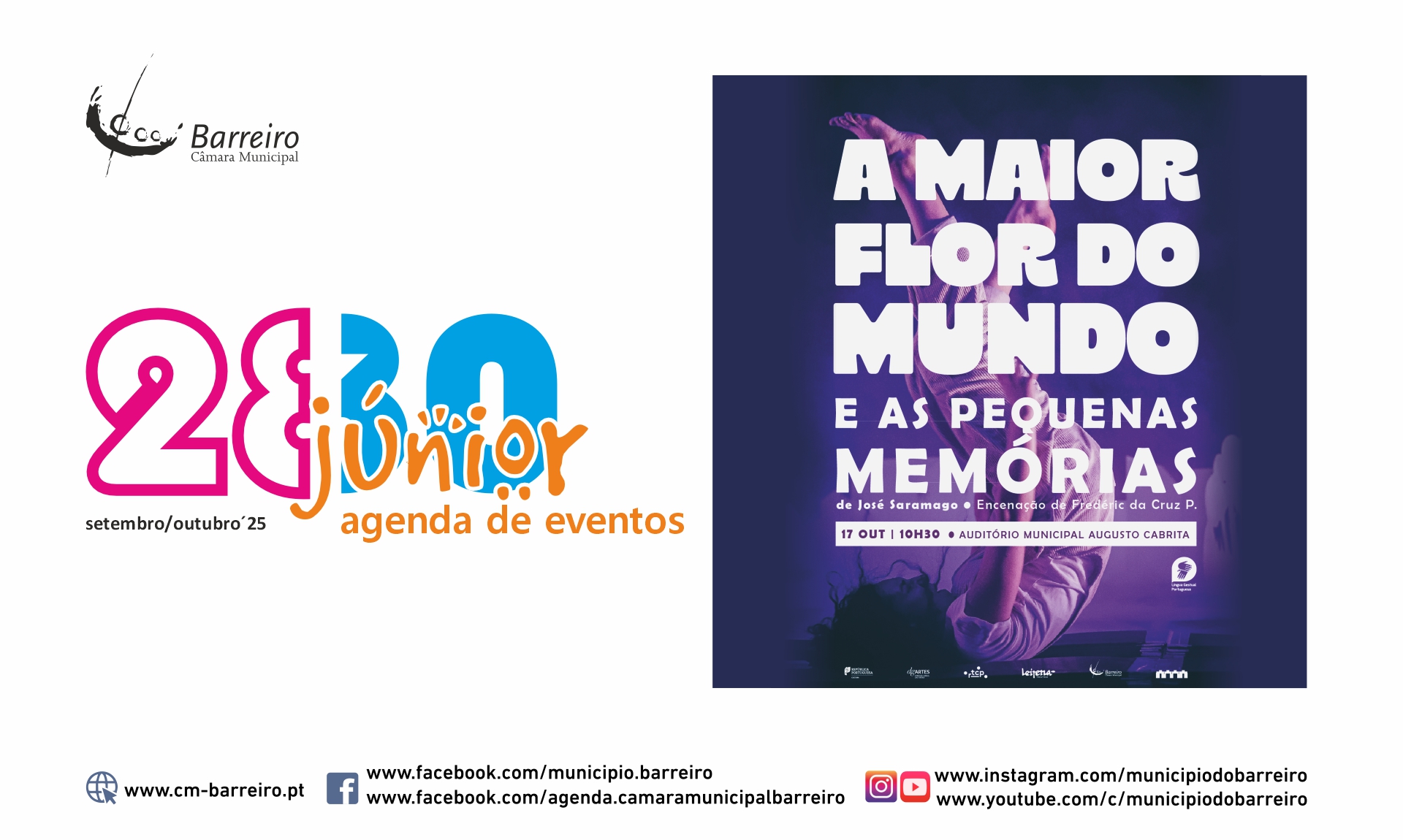 Capa da Agenda Júnior de setembro/outubro de 2025