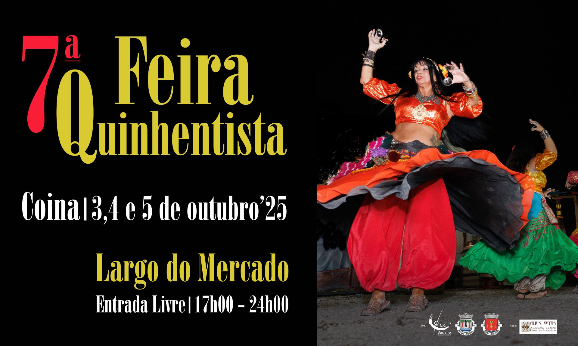 Imagem ilustrativa da VII Feira Quinhentista de Coina 2025