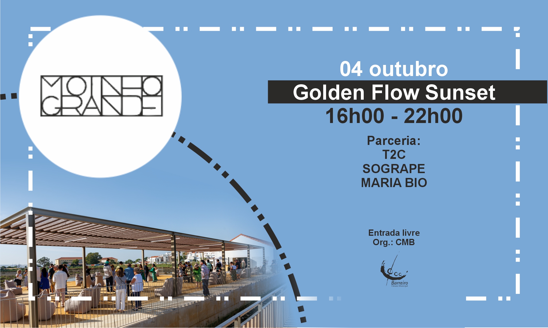 Imagem de Golden Flow Sunset, em outubro de 2025