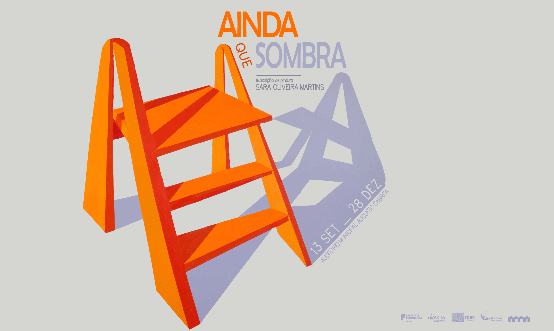 Exposição “Ainda Que Sombra”, Sara Oliveira Martins | 13 set. a 28 dezembro, Audit. Augusto...