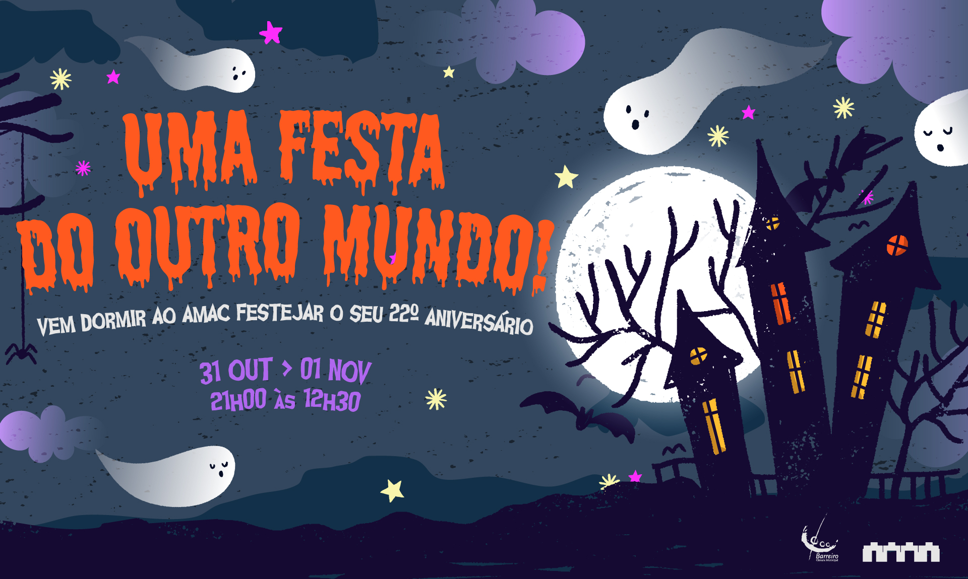 Imagem da Noite de Halloween no AMAC | Uma Festa do outro mundo!