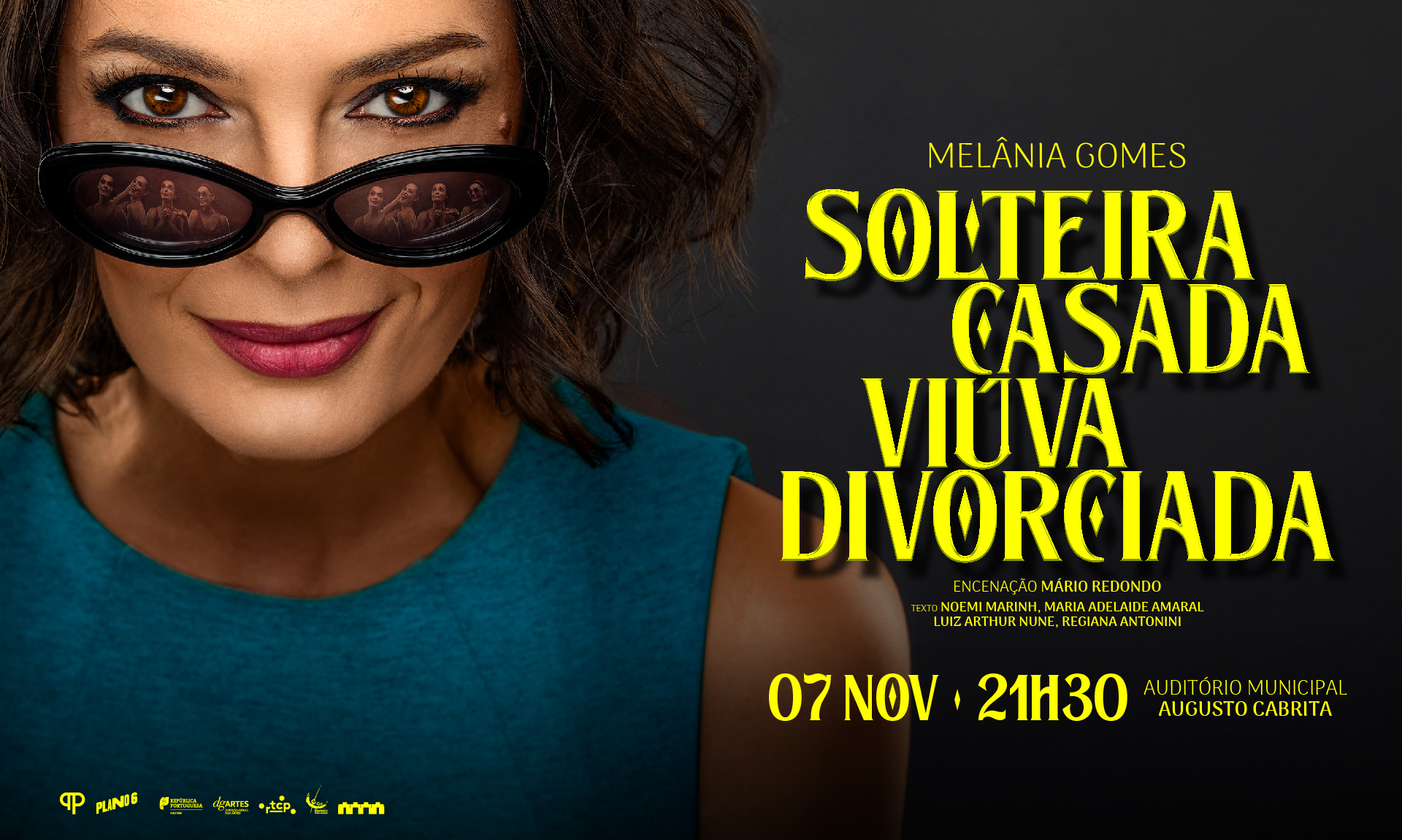 Comédia Solteira Casada Viúva Divorciada | 7 novembro 2025, 21h30 | Audit. Municipal Augusto Ca...