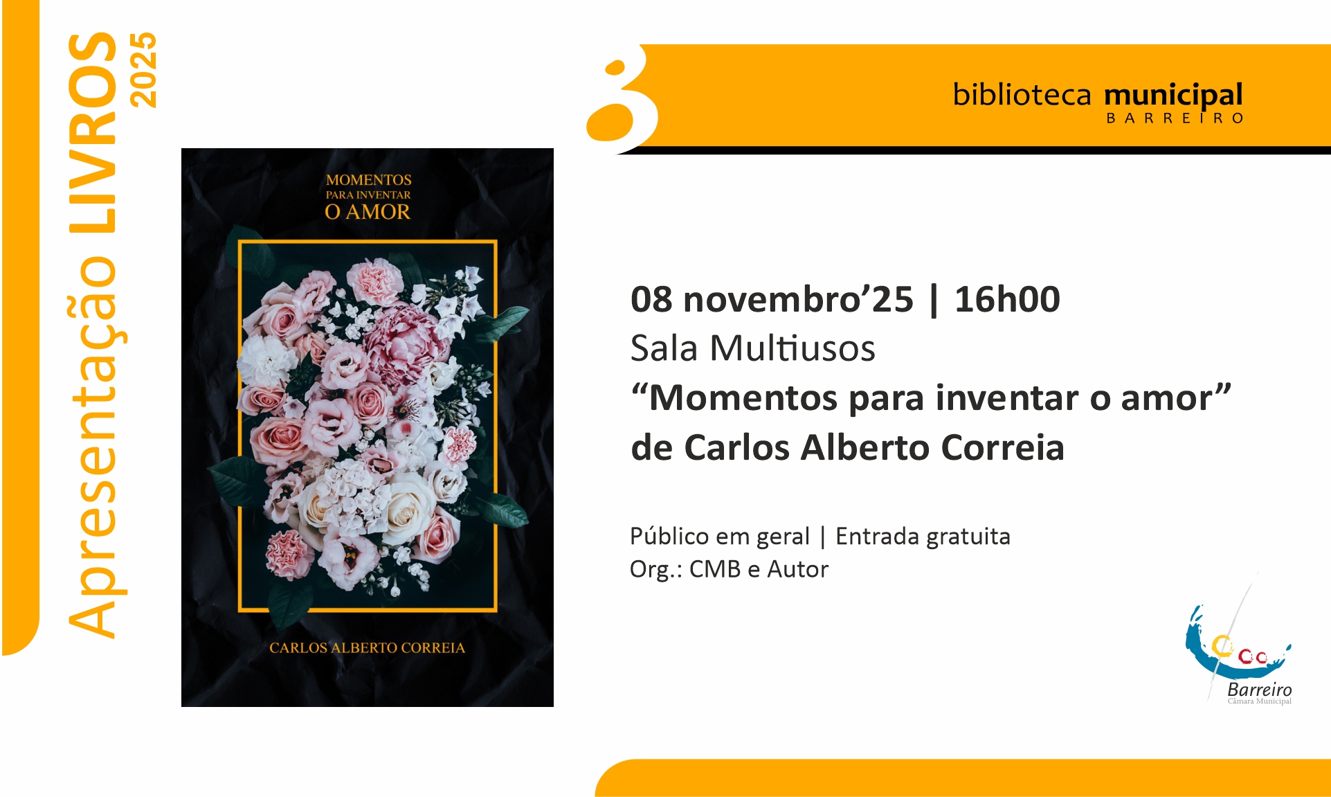 livro “Momentos para inventar o amor
