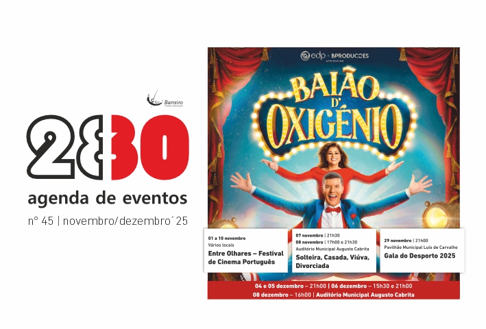 Capa da Agenda de Eventos 2830 de nov/dez de 2025