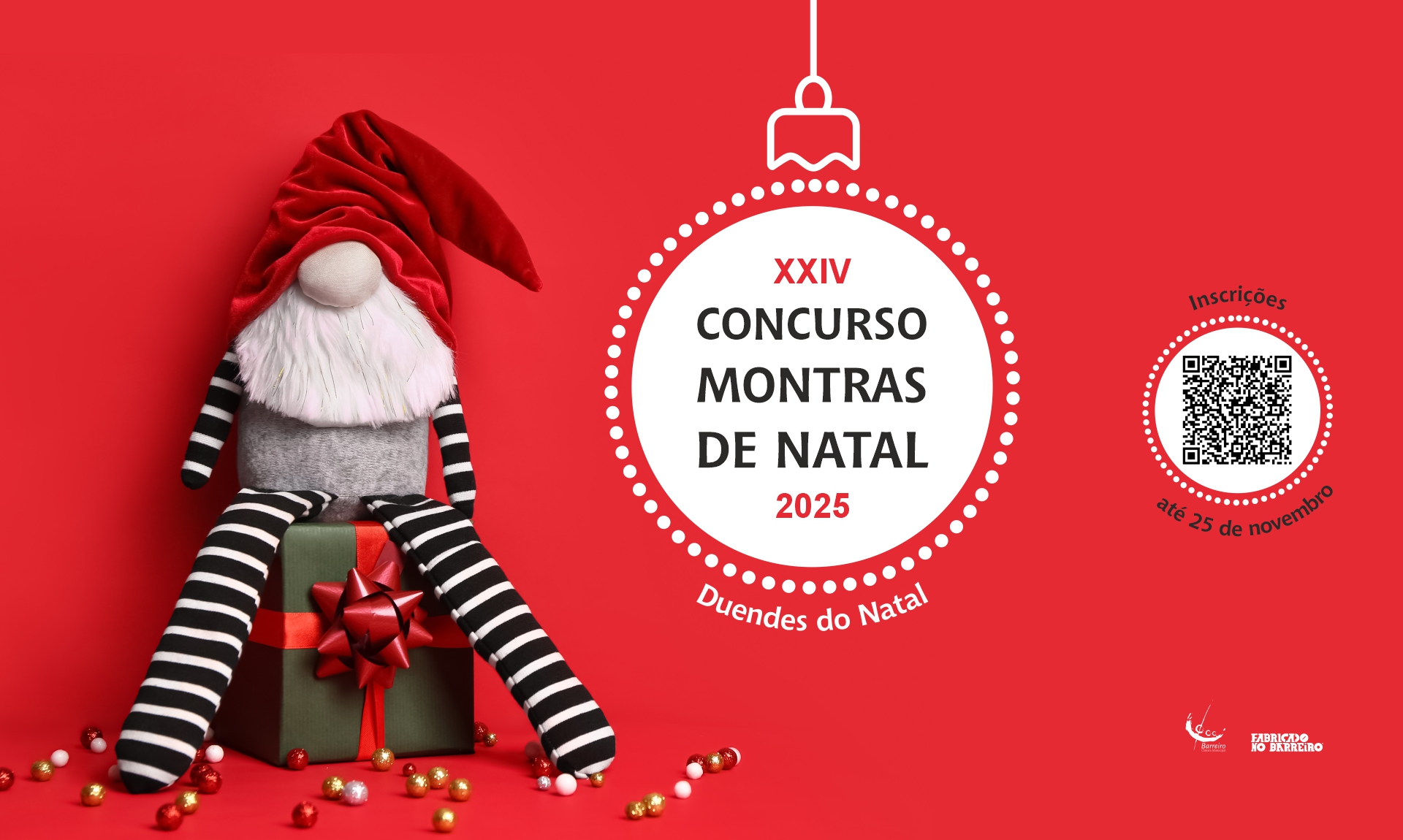 Imagem do concurso de Montras de Natal 2025