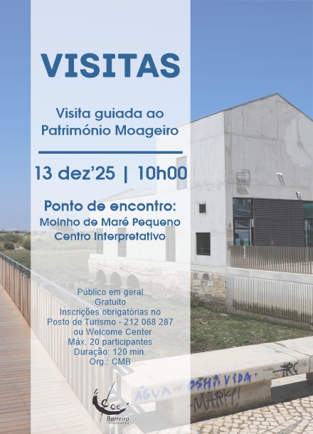 Ponto de encontro: Moinho de Maré Pequeno – Centro Interpretativo