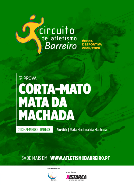 Imagem do Corta-Mato da Mata da Machada | Circuito de Atletismo do Barreiro 2025/26 | 1 dezembro2025