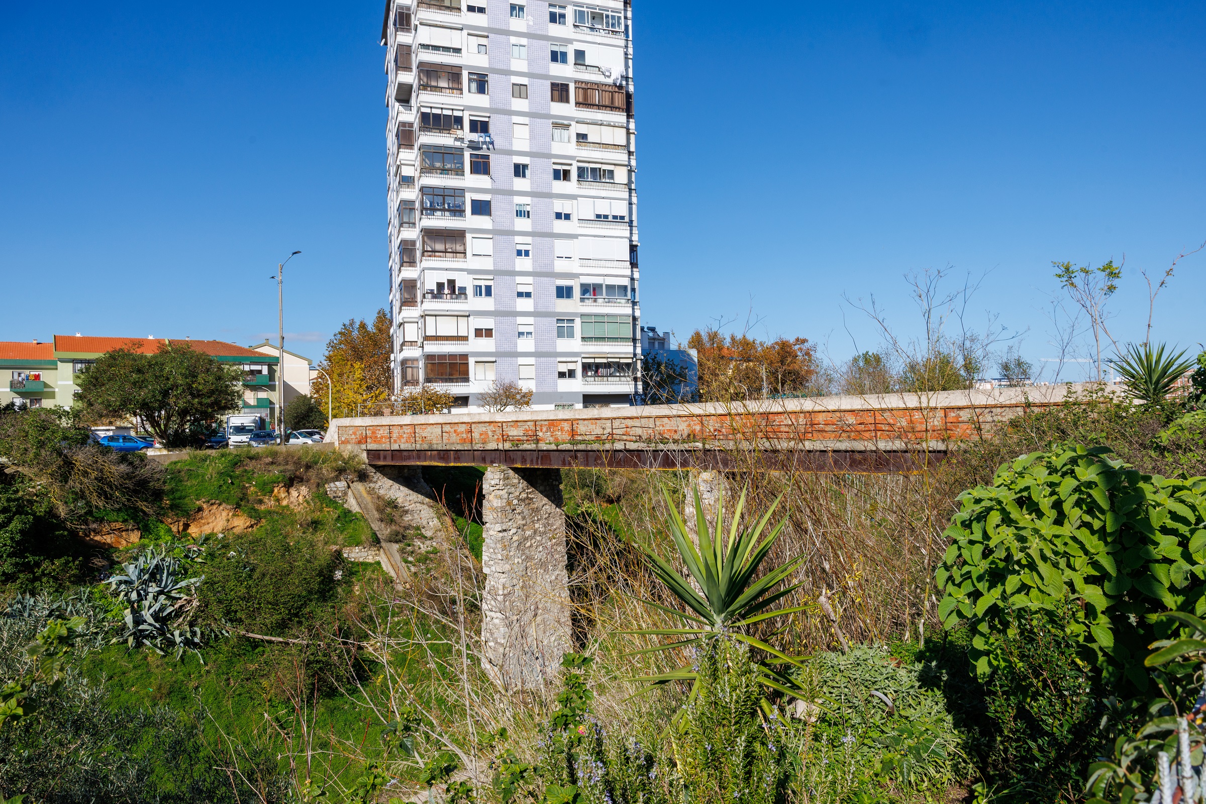 Interdição da Ponte do Heraldo por motivos de segurança