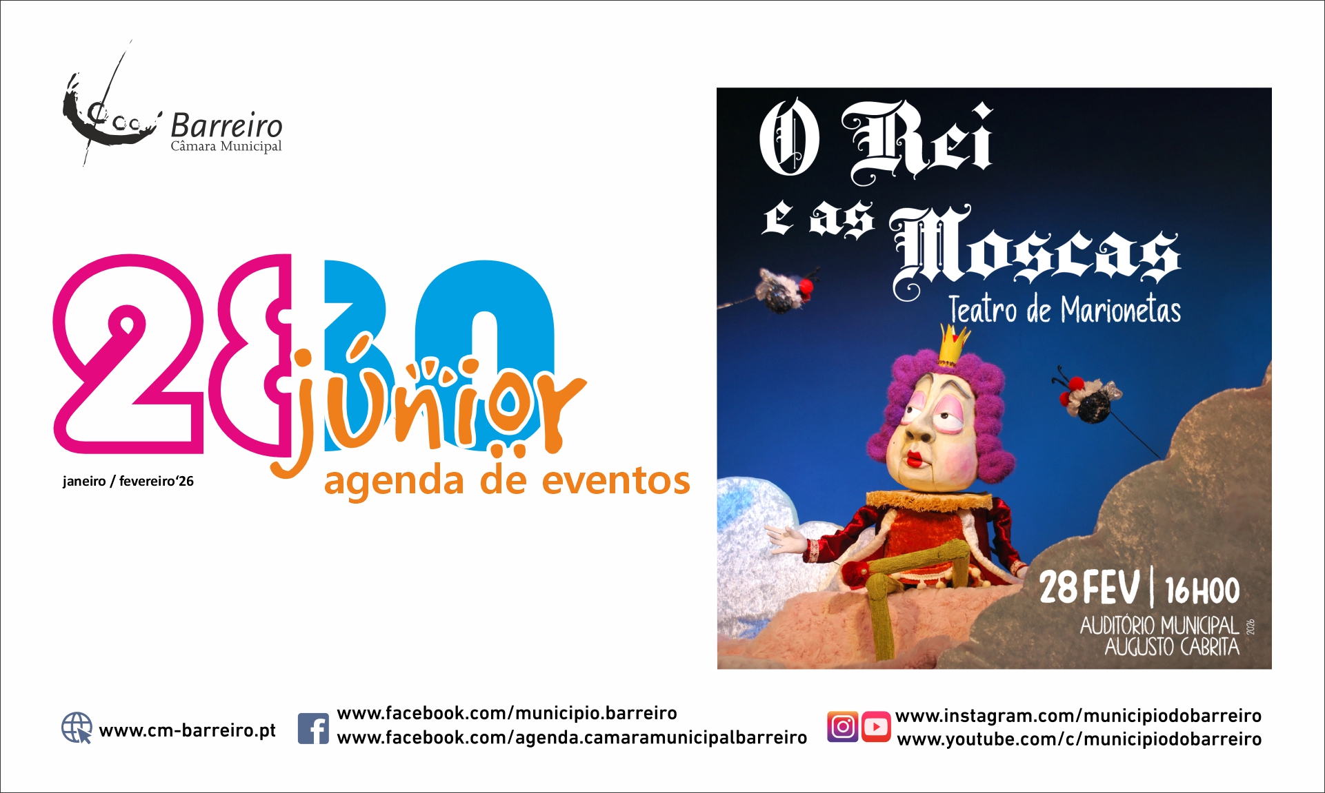 agenda júnior janeiro fevereiro 2026