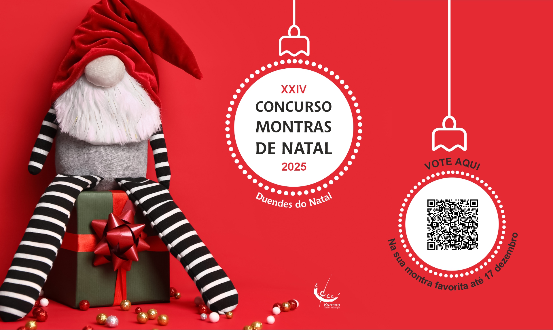 Participe na votação da sua montra de Natal favorita