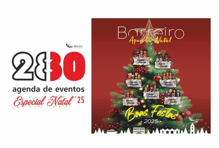 Imagem da divulgação da Agenda Especial Natal de 2025