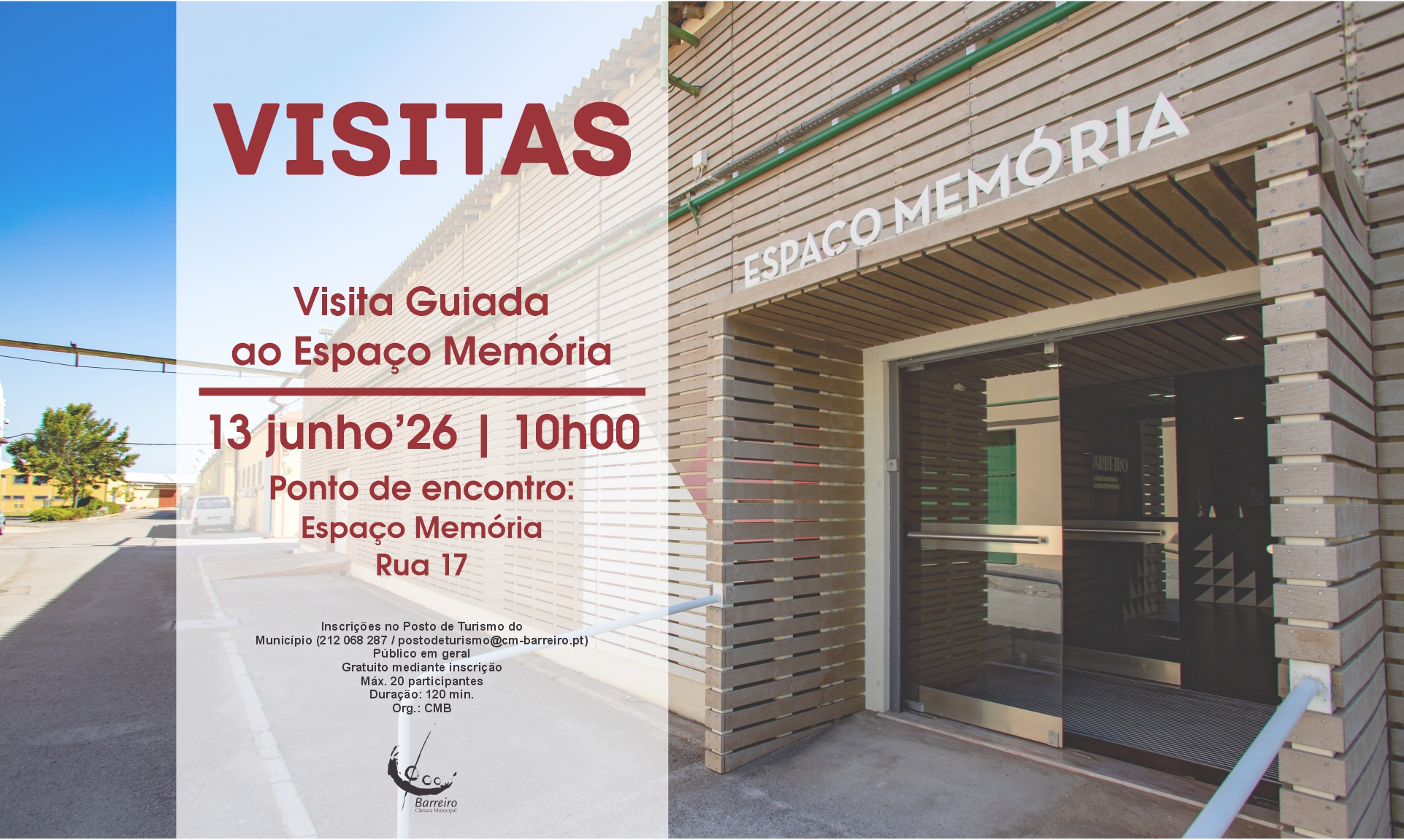 Visita guiada ao Espaço Memória