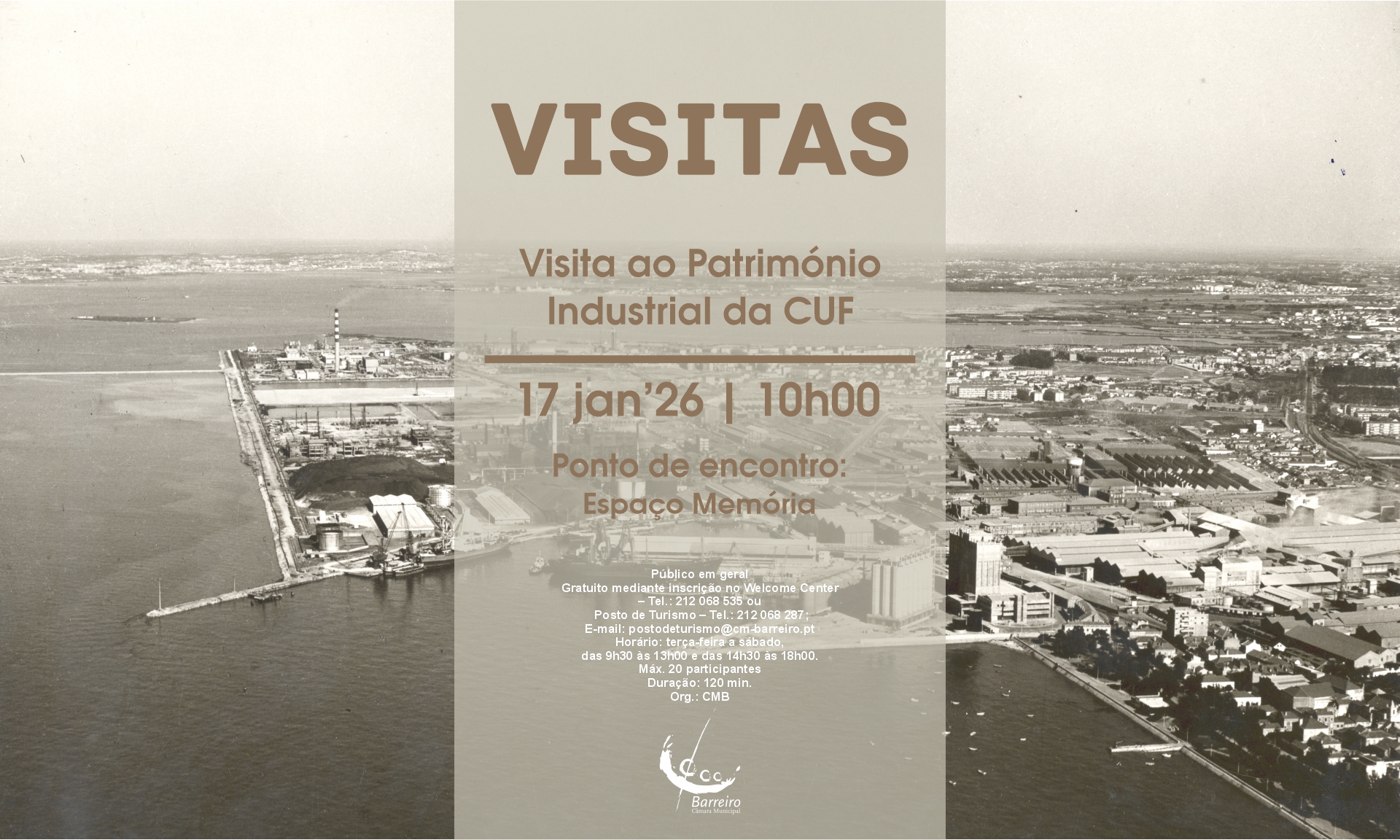 Visita ao património industrial da CUF