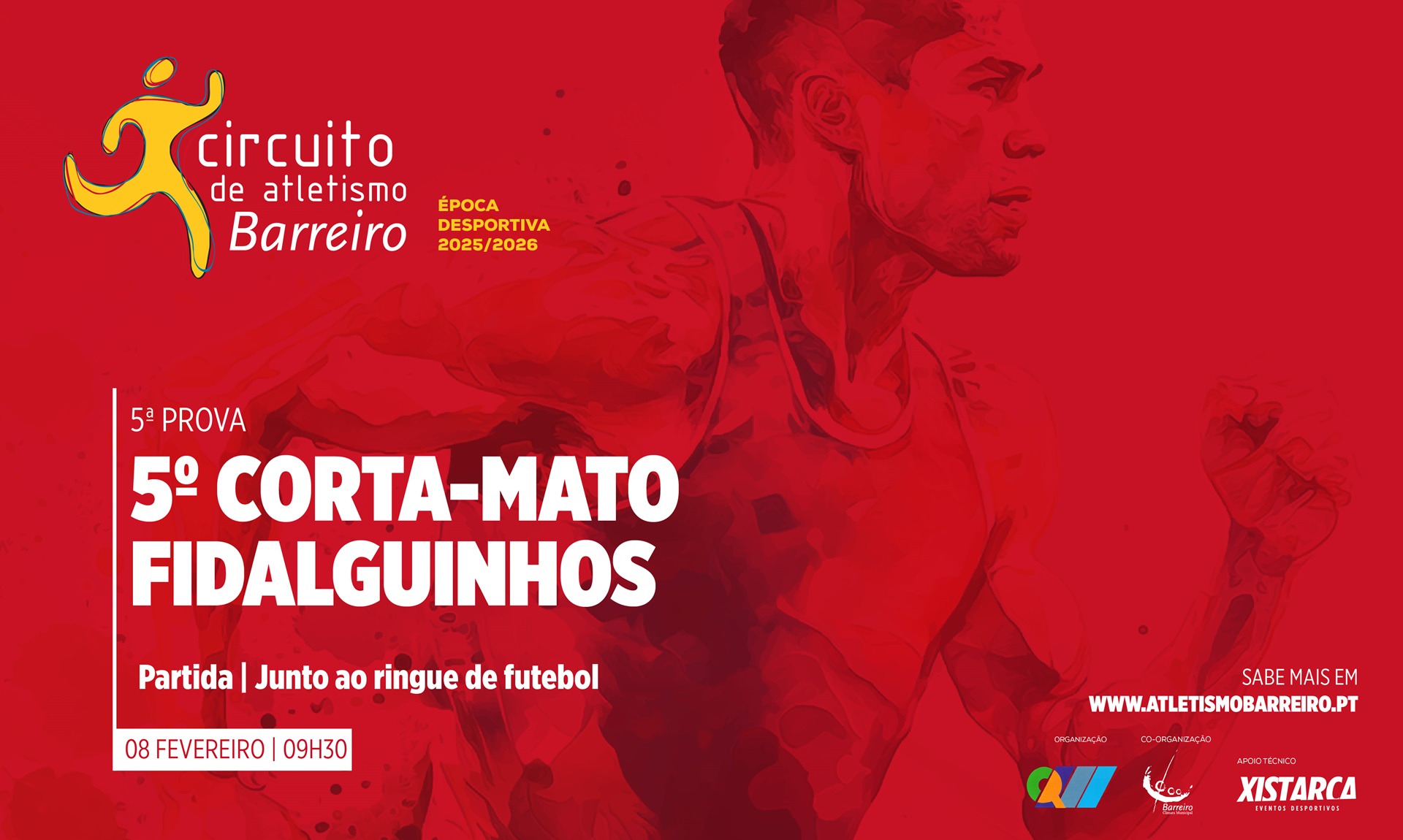Imagem do 5º Corta-Mato Fidalguinhos | 08 fevereiro 2026 | Partida: junto ao ringue de futebol