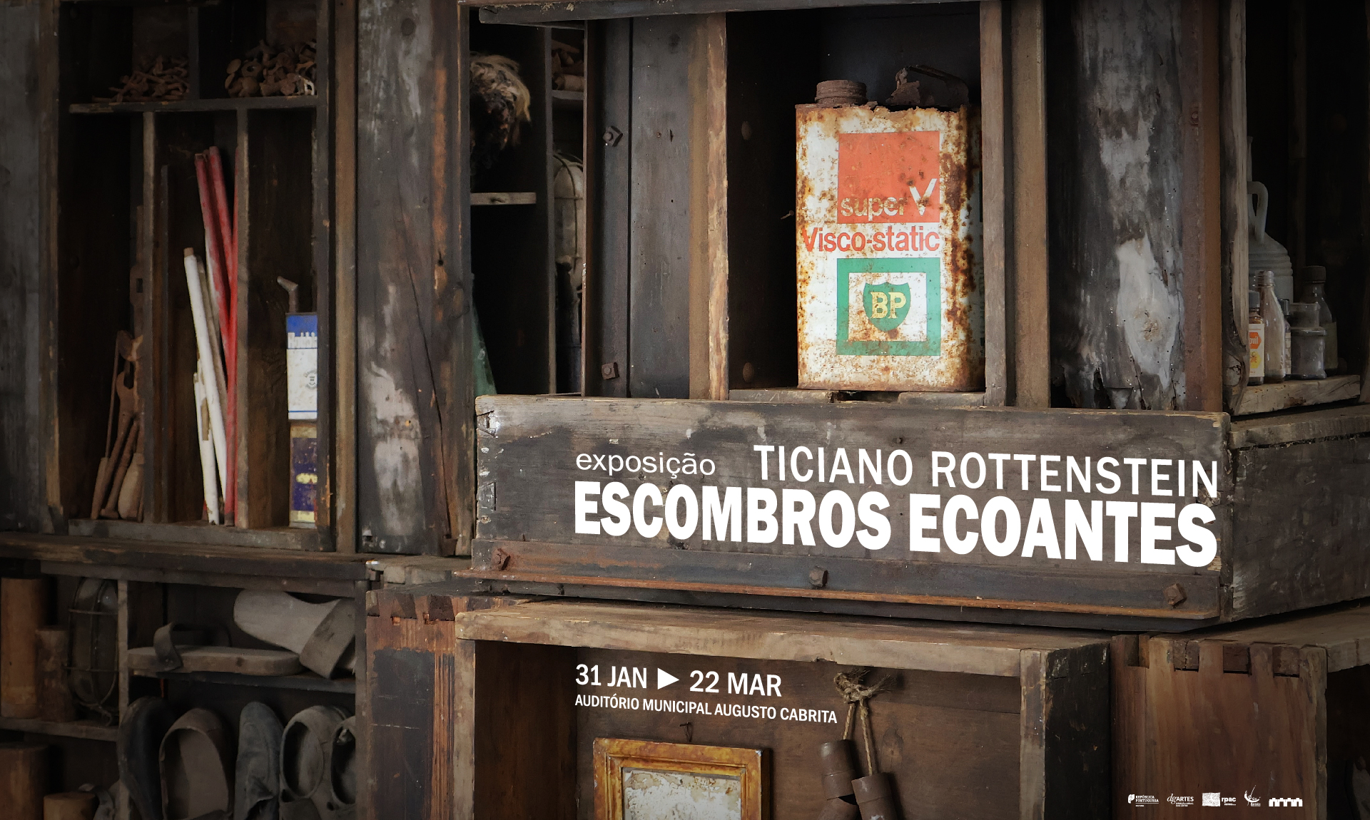 “Escombros Ecoant”, exposição de Ticiano Rottenstein, no AMAC de 31/1/26 a 22/3/26, no Barr...