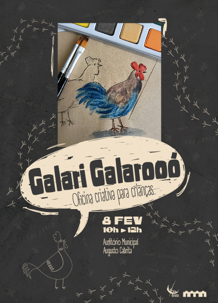 Galari Galarooó | Oficina criativa para crianças