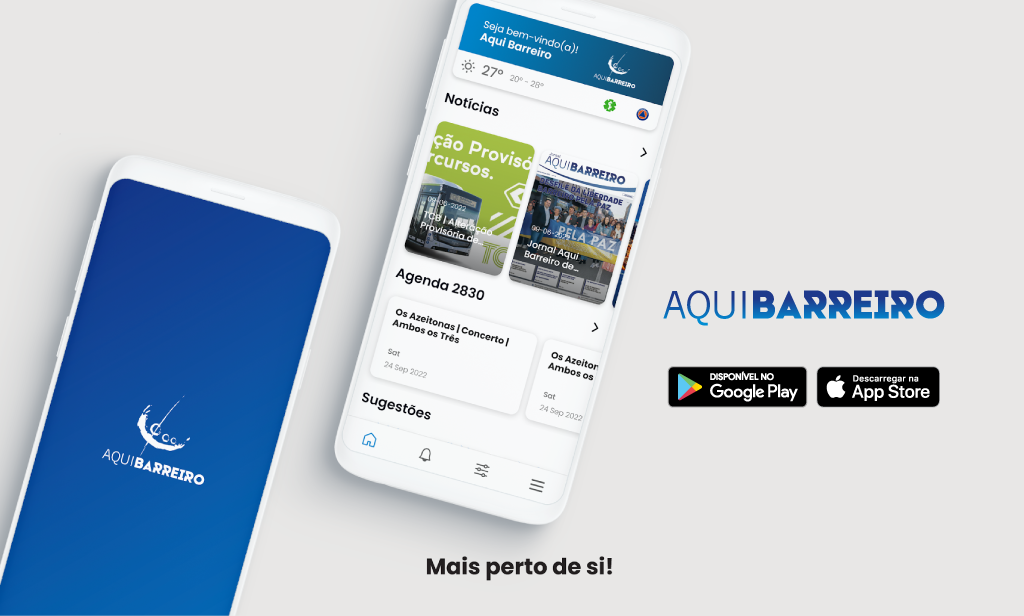 Imagem ilustrativa da aplicação Aqui Barreiro do Município