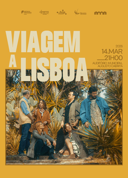 Imagem do espetáculo Viagem a Lisboa | 14 março 2026 | Auditório Municipal Augusto Cabrita