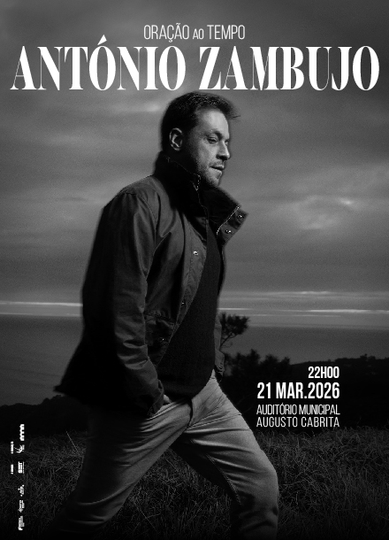 Imagem do Concerto de António Zambujo, 21 março 2026, no Auditório Municipal Augusto Cabrita