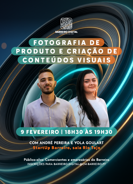 Imagem do Workshop Exclusivo de fotografia | 9 fevereiro 2026, StartUp Barreiro