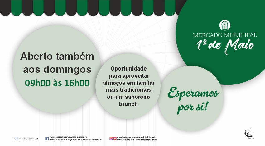 Imagem da abertura aos domingos do Mercado Municipal 1º de Maio (a partir de setembro 2025)