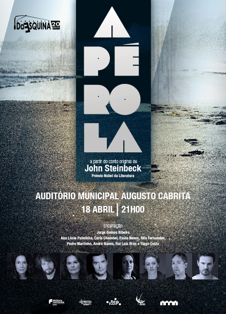 Imagem de A Pérola, 18 abril 2026, 21h00, no Auditório Municipal Augusto Cabrita