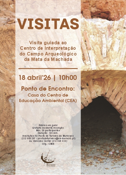 Imagem da Visita guiada ao Centro de Interpretação do Campo Arqueológico da Machada, 18 abril 2026
