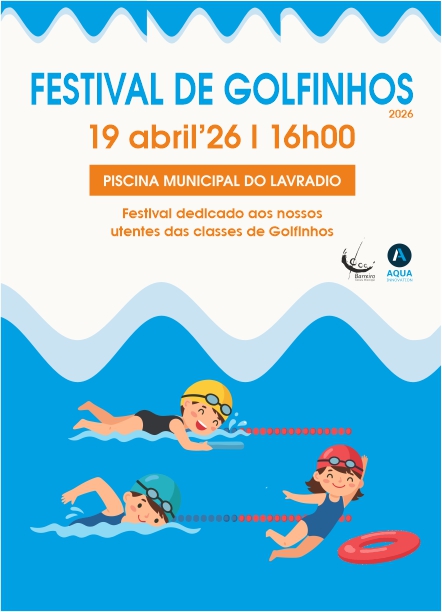Imagem do Festival de Golfinhos 2026, 19 abril 2026 na Piscina Municipal do Lavradio