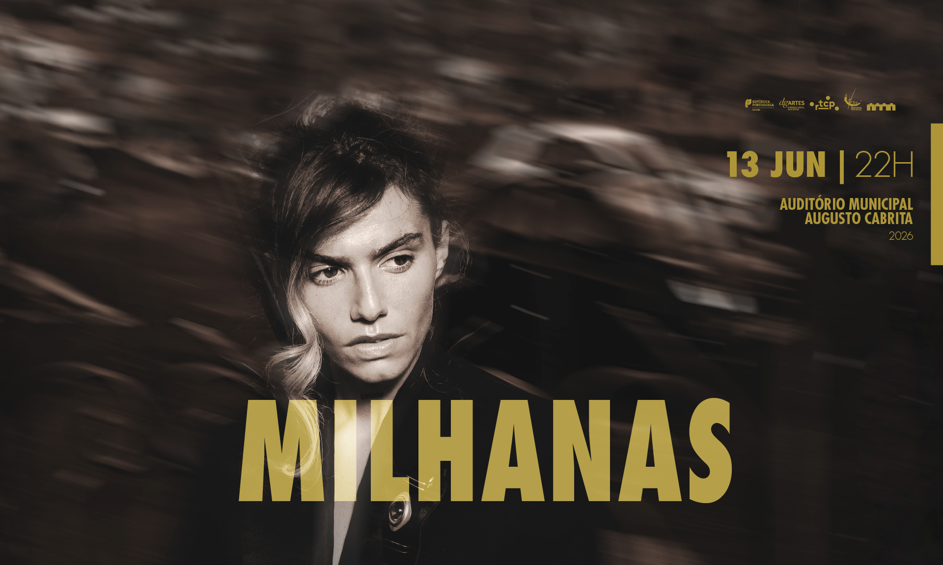 Concerto com Milhanas no dia 13 de junho, pelas 22h00, no AMAC