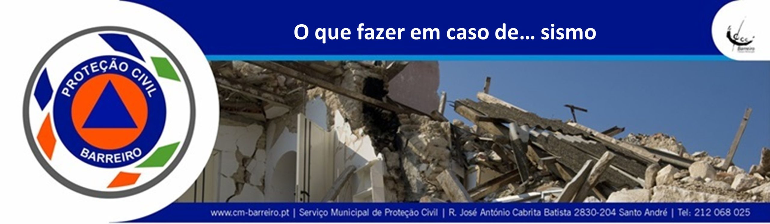 Imagem ilustrativa de O que fazer em caso de sismo